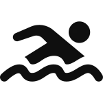 Swimming SVG Icon